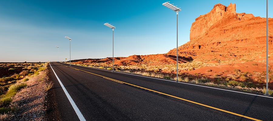 solar led street lamp