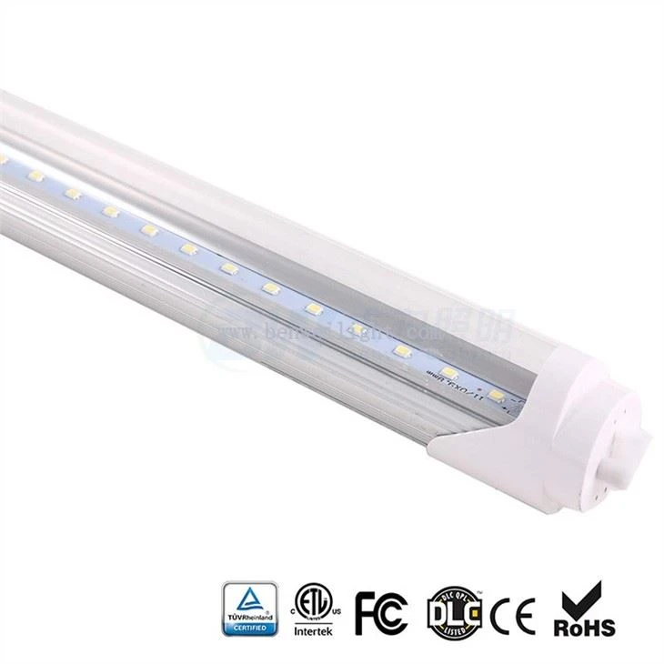 warm light fluorescent tubes