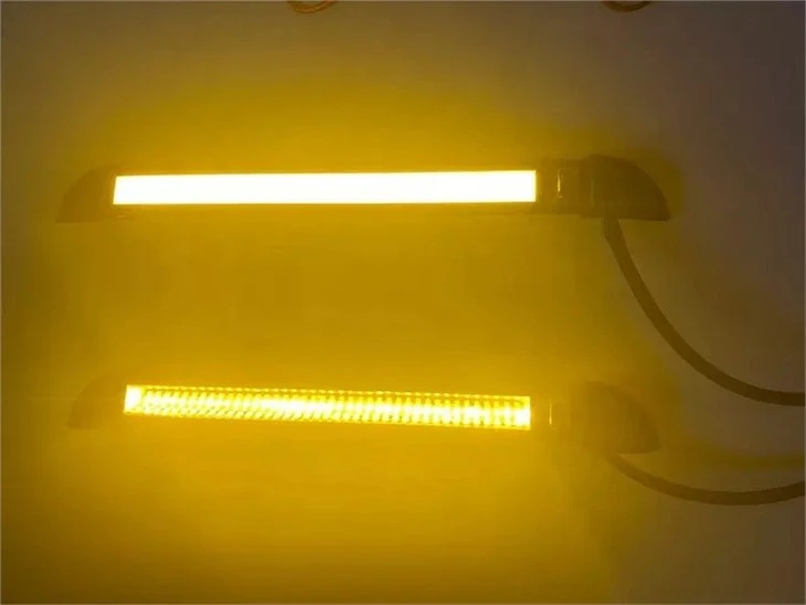 12volt double color caravan Awning light color