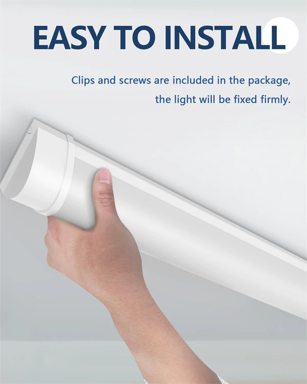 3-foot LED shop light fixture, 30W tube, 3600lm, 4000K neutral white, 90cm, 35.4-inch garage closet ceiling light. price