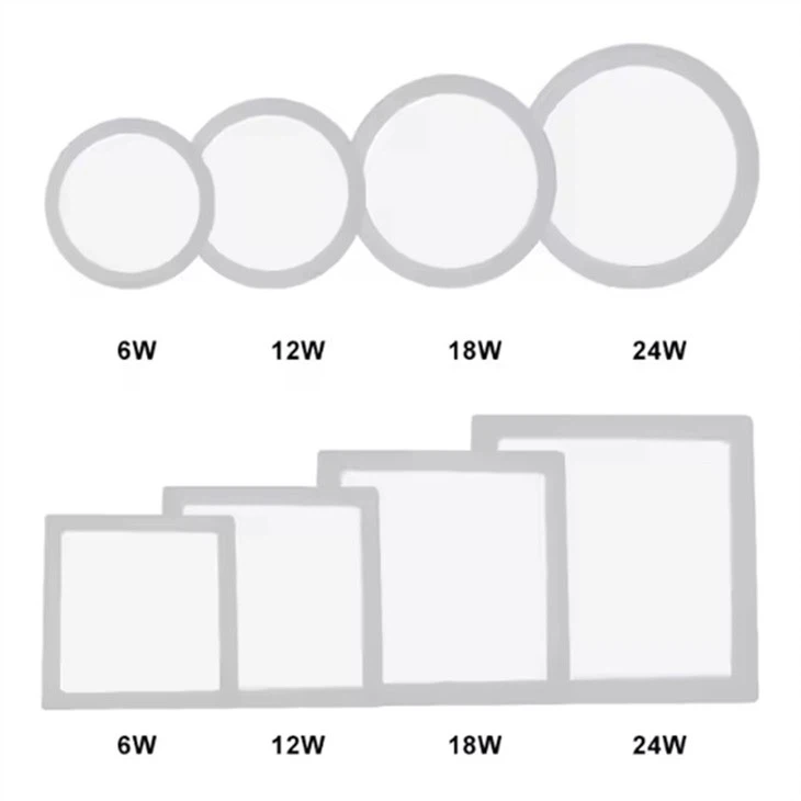 Surface Mounted Led Round Panel Light 12W