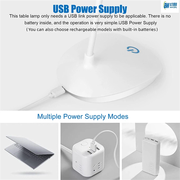 Touch Dimmable USB Rechargeable LED Desk Light best